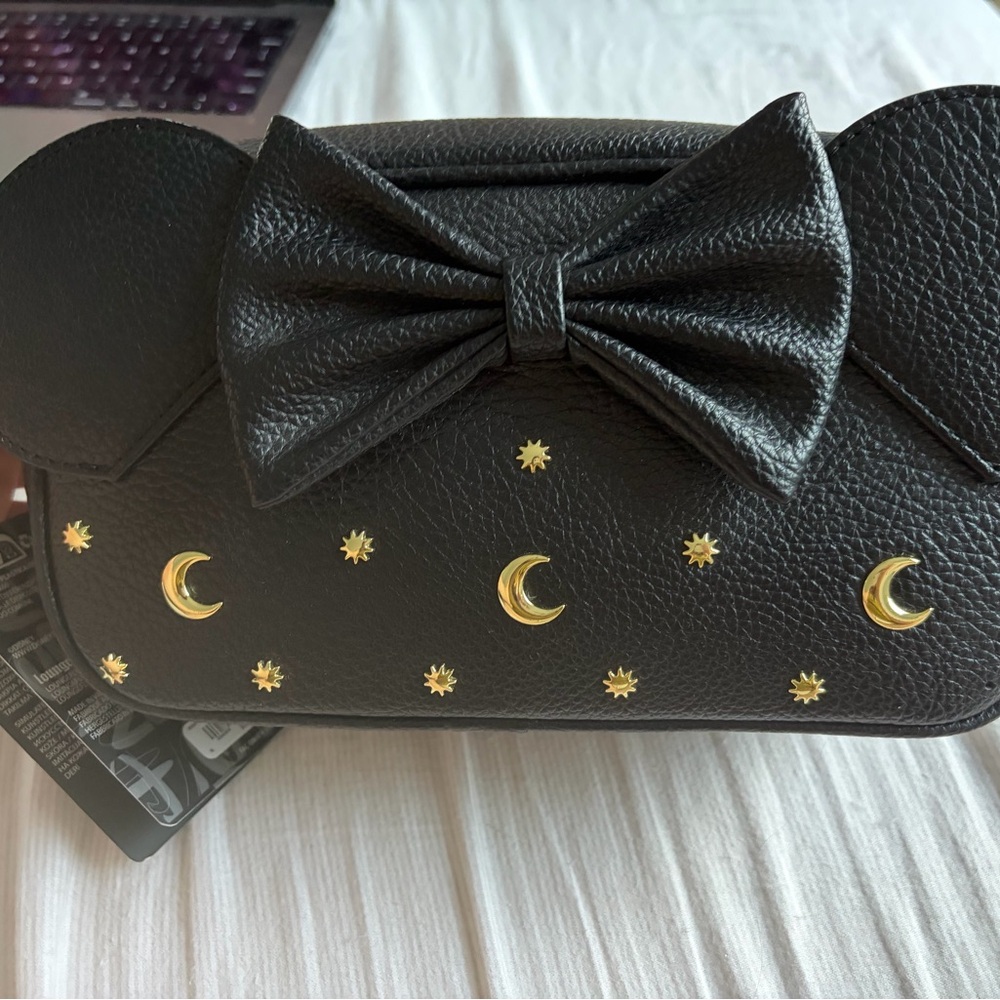NWT Loungefly Disney Minnie Mouse Celestial Ears Crossbody Bag